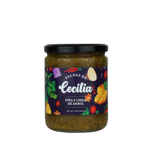 Salsa Piña y Chile de Árbol