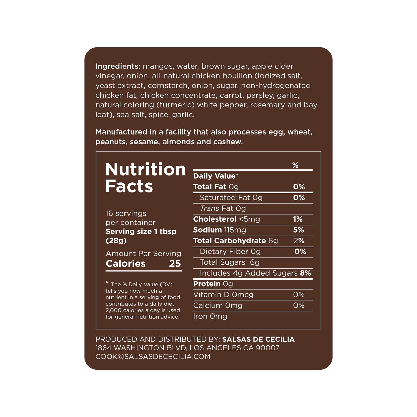 Salsa Mango Habanero