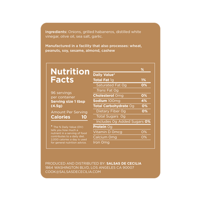 Salsa Macha de Habanero