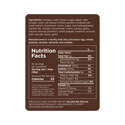 Salsa Mango Habanero